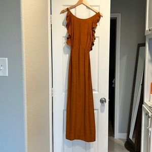 Anthropologie maxi gown